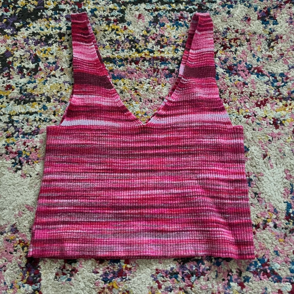 Pink tank top